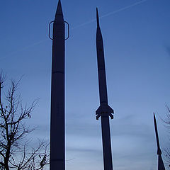 photo "Landscape with rockets"