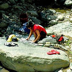 photo "Wash clothes"