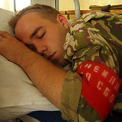 photo "To not sleep, soldier!"