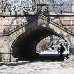 photo "Greywacke Arch in Central Park (NY)"