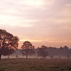 photo "Morning in begin October"