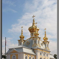 photo "Gold domes (Petrodvorets)"