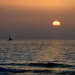 photo "Lonely sailing"