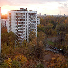 photo "Autumn. Morning. Moscow"