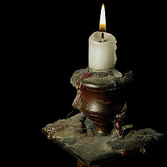 photo "...it's time for candles"