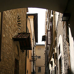 photo "Streets of Florence:chapel of Dante's family"