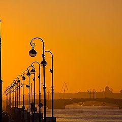 photo "Lanterns on Palace embankment."