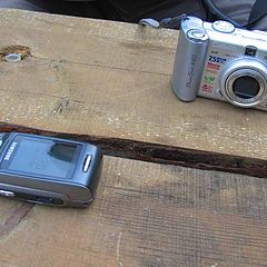 photo "gsm camera && canon A60"