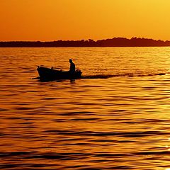 photo "fisherman and the sea"