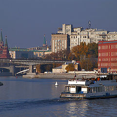 photo "Moscow - river. Evening."