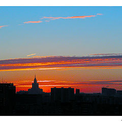 photo "Sundown on Moscow"