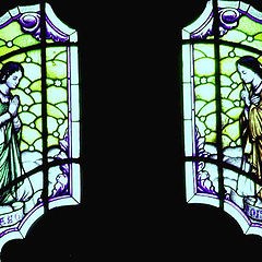 photo "stained glass window"