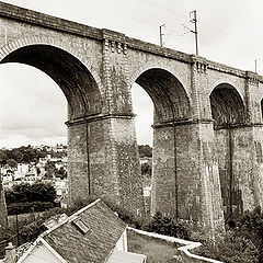 photo "Viaduct, Morlaix, Bretagne"