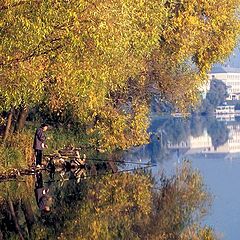 photo "Autumn. Fisherman."