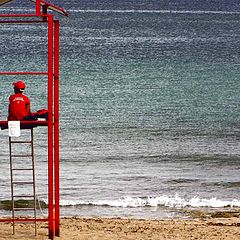 photo "The loneliness of the bath attendant"