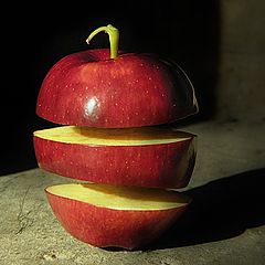 фото "Big Mac-apple diet"