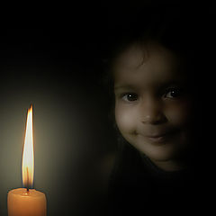 photo "the light of the candle..."