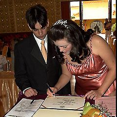 photo "Signing the Register"