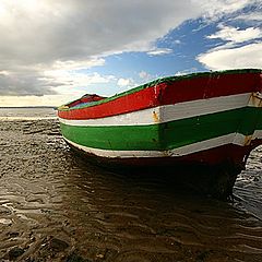 photo "Tejo river fishing boat"