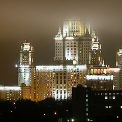 photo "The skyscraper in a fog"