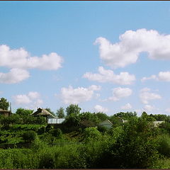 photo "Midday sun in village"