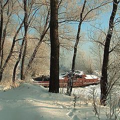 photo "Winter and ship"