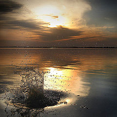 фото "Sunset with Splash 2"