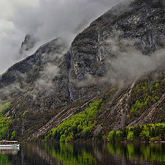 photo "Walk during a bad weather"