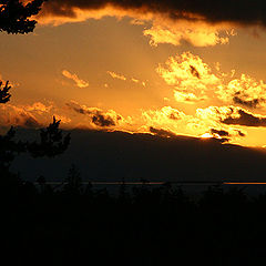 photo "Peaking Of Sunset"
