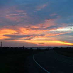 photo "Road on a decline"