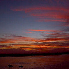 photo "Decline on the great river."