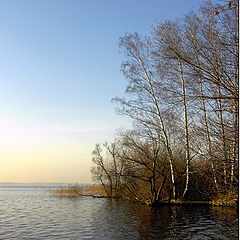 photo "Water, the sky, autumn"