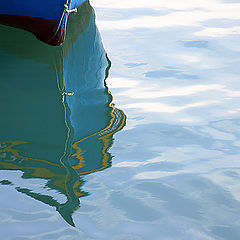 photo "Blue and Yellow Boat"