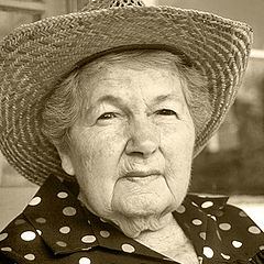 photo "My beloved Mother at age of almost 90 years: 2005"