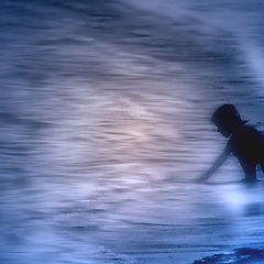 photo "Boy, whick talks with the sea"