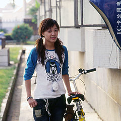 photo "bike girl"