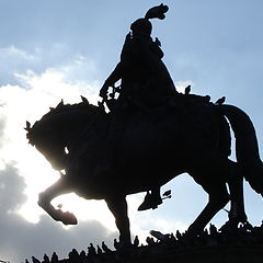 photo "King D.Jo&#227;o I and the pigeons..."