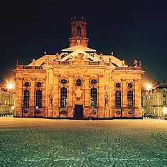 photo "Ludwigskirche snowed"