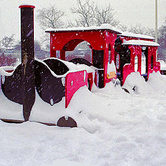 photo "Snow train"
