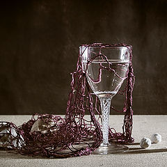 photo "Etude with a wine glass"