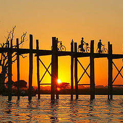 photo "The U Bein bridge"