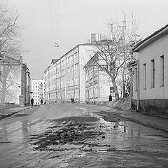 photo "Moscow in 1960s. Delegatskaya (Delegate) street"