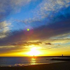 photo "Sunset on the beach"