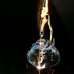 photo "The burning water drop"