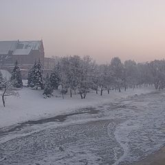 фото "winter in Oswiecim"