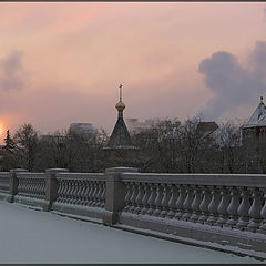 фото "Крещенский восход. 19 января.   9-00. -30"