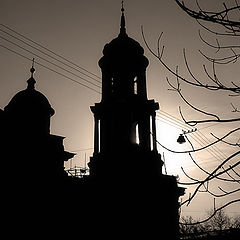 photo "moscow siluets/taganka"