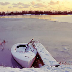 photo "Snow boat"