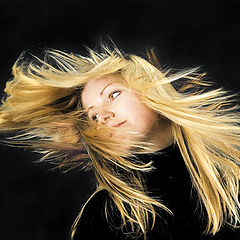 photo "Sister Golden Hair"