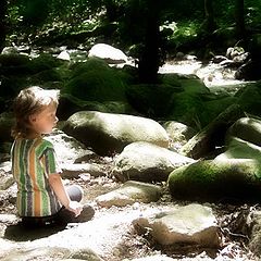 фото "child at the river"